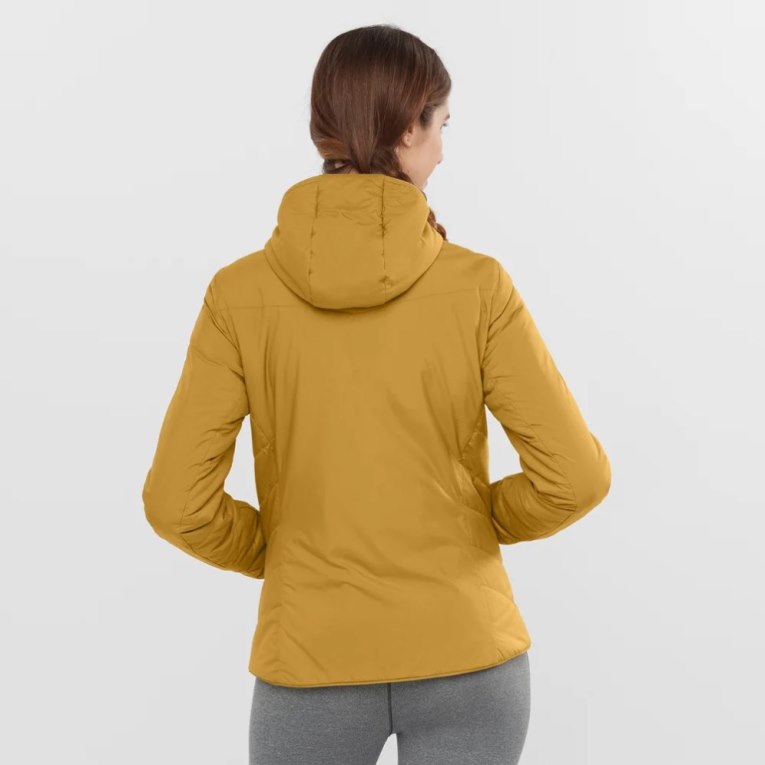 Yellow Salomon Outrack Women's Insulated Jackets | IE EA0425